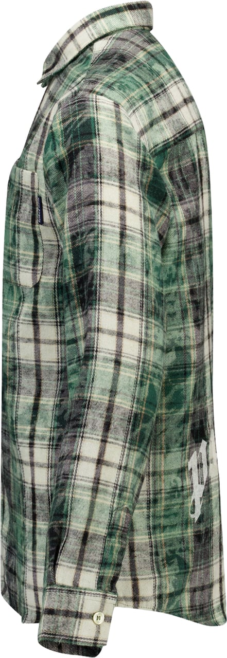 Palm Angels Kinder Jongens Blouse In Groen Groen
