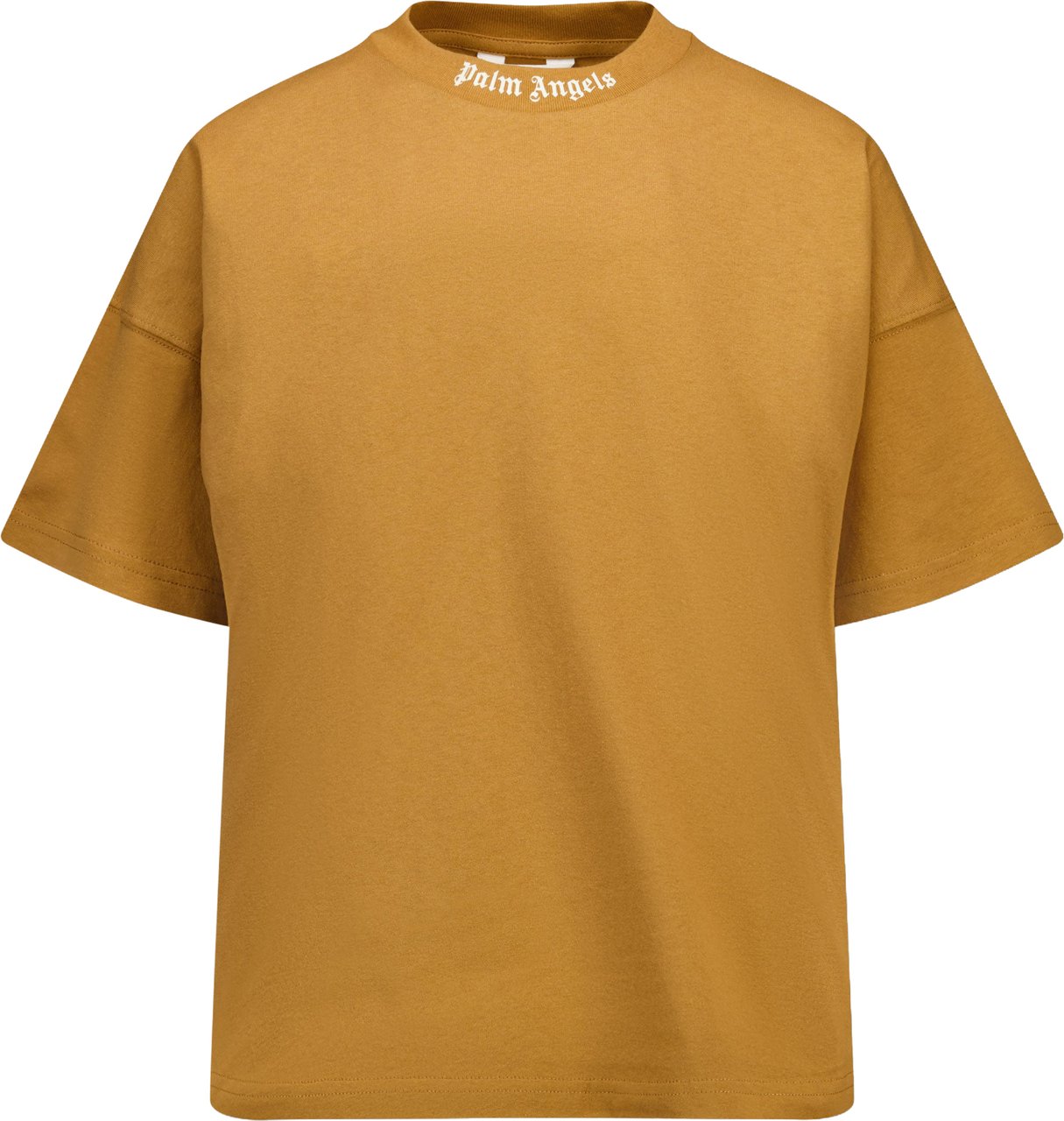 Palm Angels Kinder Jongens T-Shirt In Beige Beige