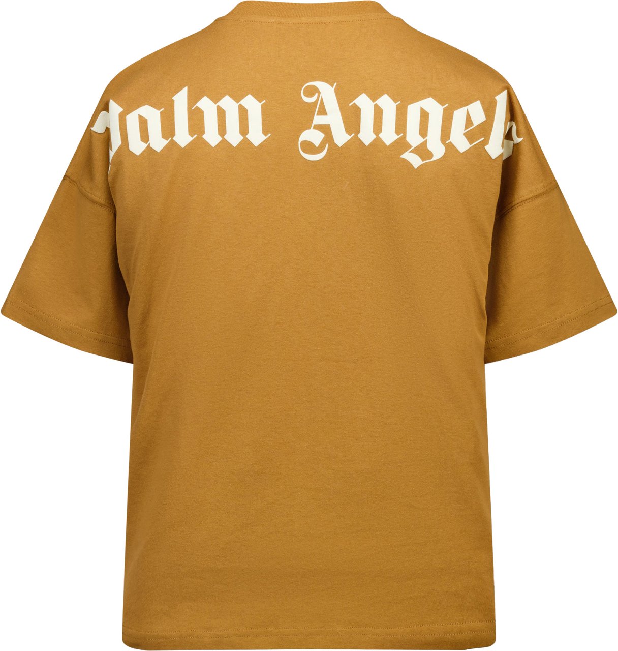 Palm Angels Kinder Jongens T-Shirt In Beige Beige