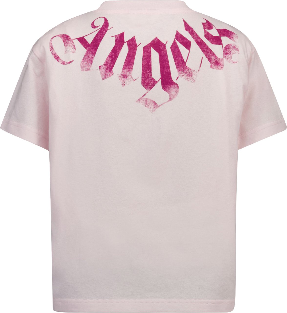 Palm Angels Kinder Meisjes T-Shirt In Licht Roze Roze