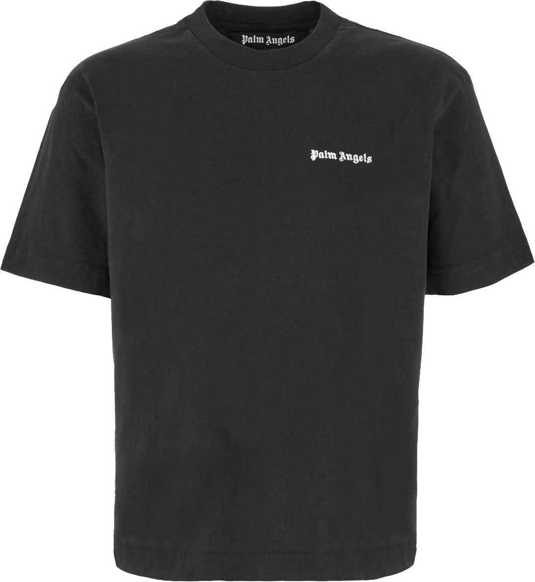 Palm Angels Black cotton t-shirt set Zwart