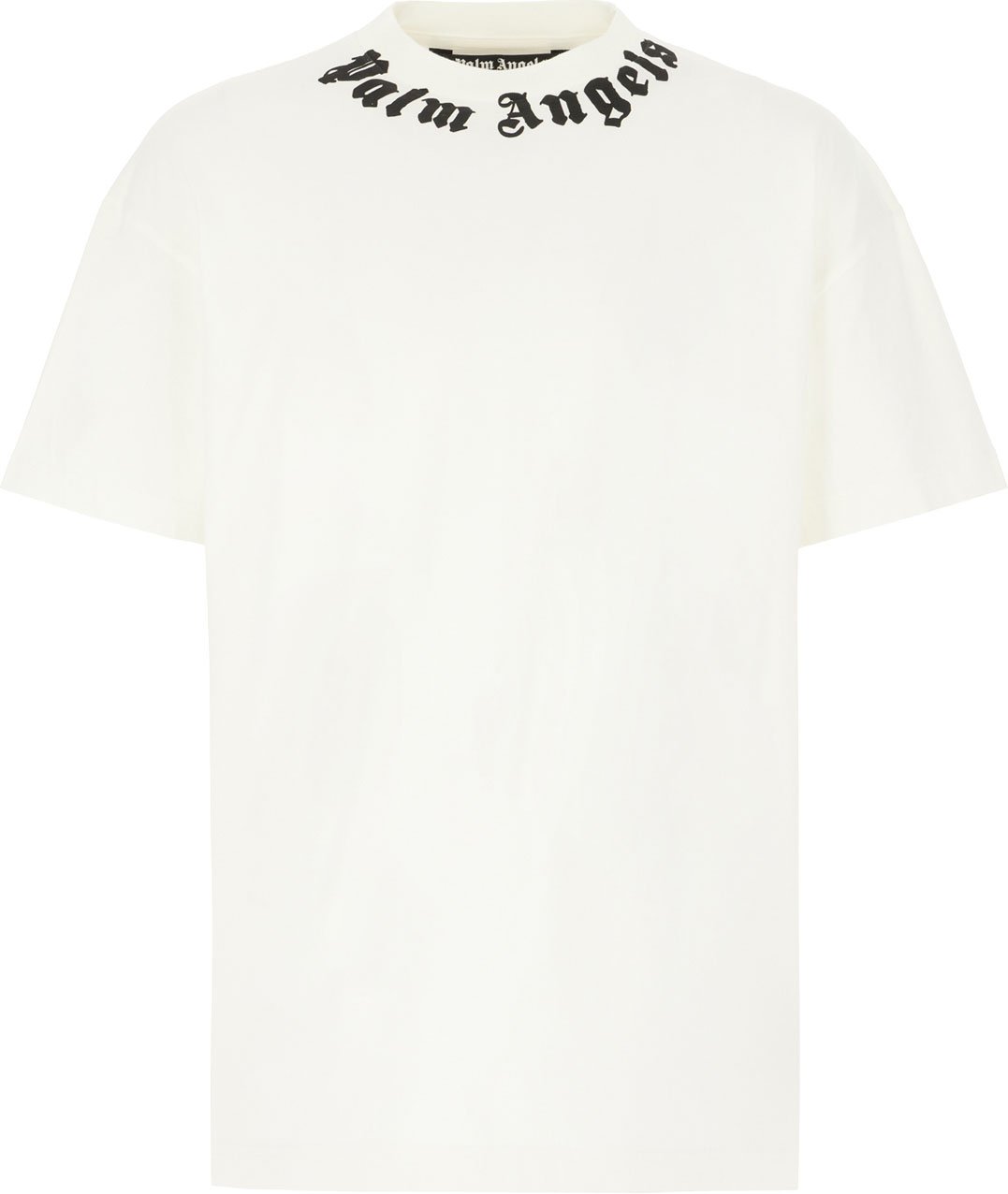 Palm Angels Ivory cotton t-shirt Neutraal