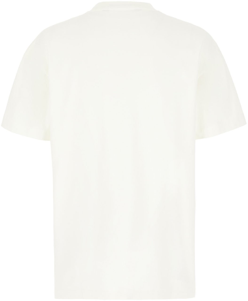 Palm Angels Ivory cotton t-shirt Neutraal