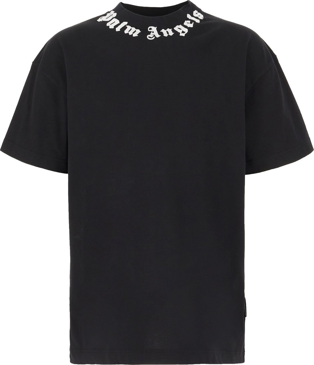 Palm Angels Black cotton t-shirt Zwart