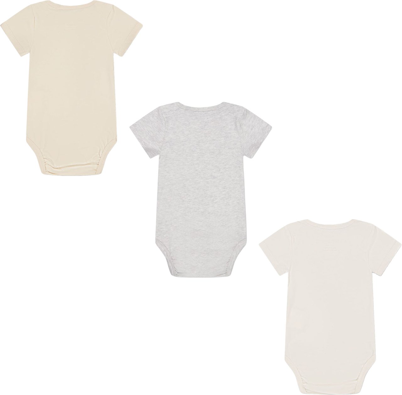 Palm Angels Palm Angels Baby Jongens Rompertje In Beige Beige