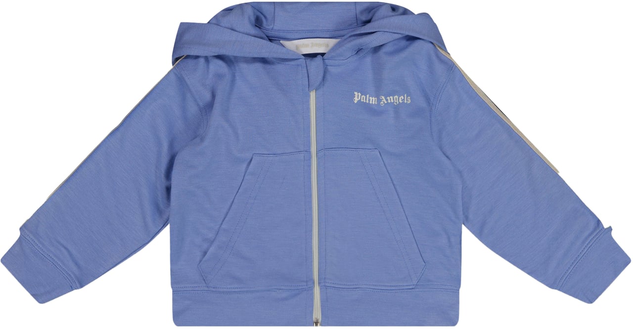 Palm Angels Baby Jongens Vest In Licht Blauw Blauw