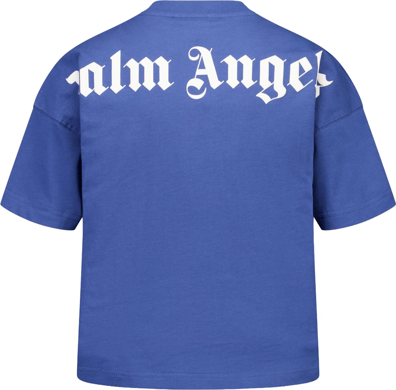 Palm Angels Kinder Jongens T-Shirt In Blauw Blauw