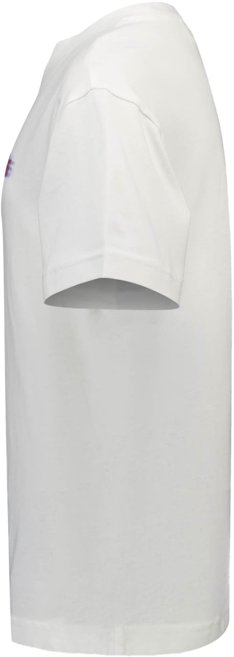 Palm Angels Palm Angels Kinder Jongens T-Shirt In Off White Wit