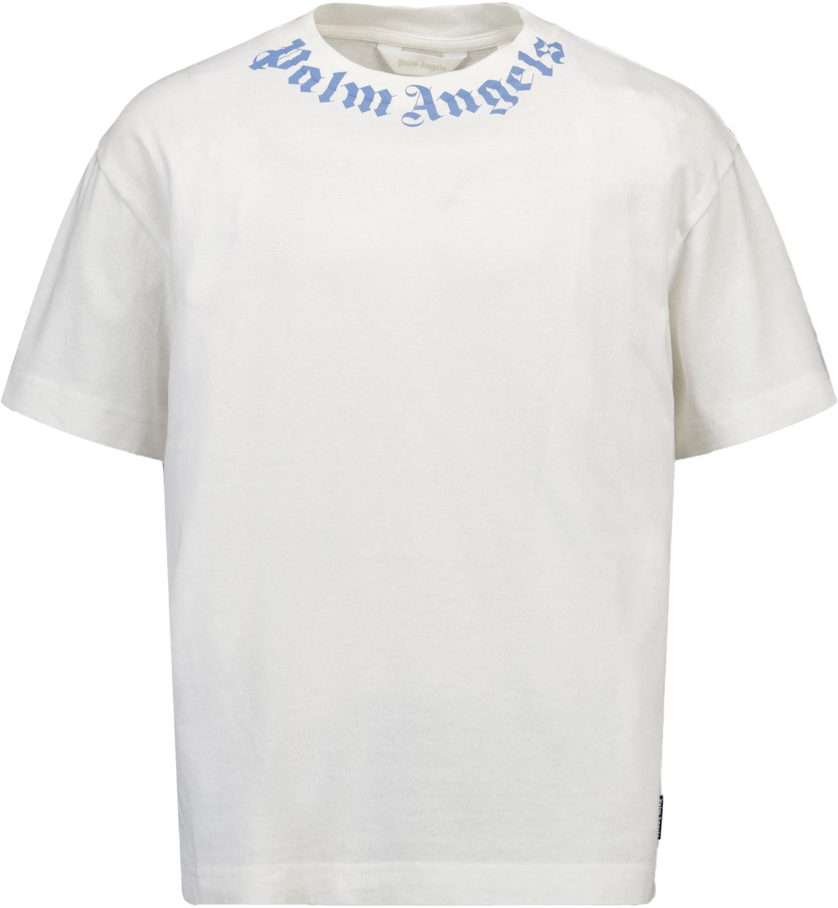 Palm Angels Palm Angels Kinder Jongens T-Shirt In Off White Wit