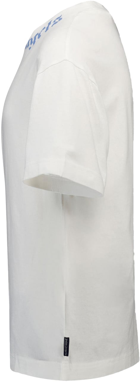 Palm Angels Palm Angels Kinder Jongens T-Shirt In Off White Wit