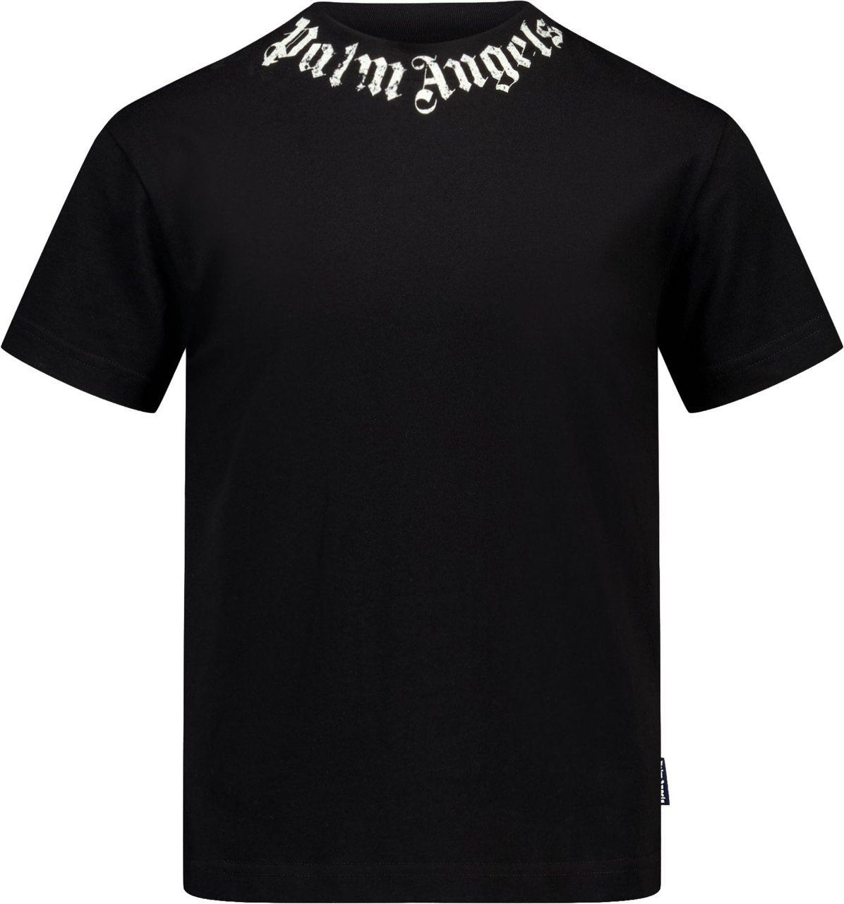 Palm Angels Kinder Jongens T-Shirt In Zwart Zwart