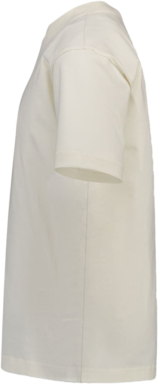 Palm Angels Palm Angels Kinder Jongens T-Shirt In Off White Wit