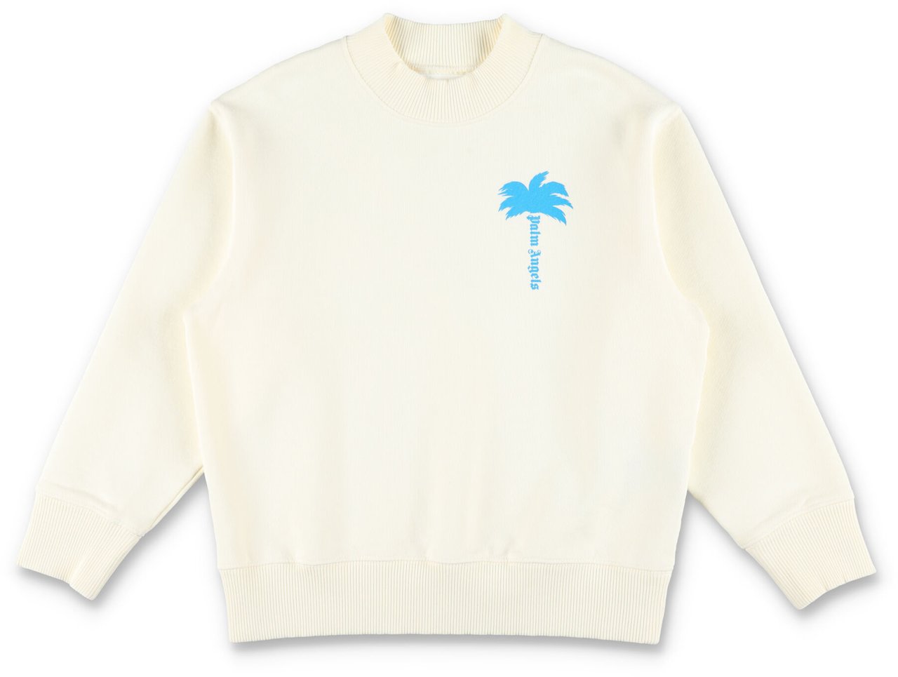 Palm Angels Fleece Palm Bianco Wit