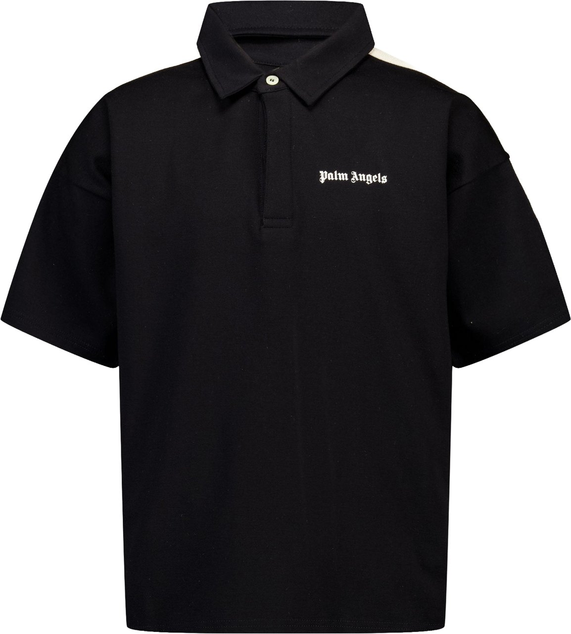 Palm Angels Kinder Jongens Polo In Zwart Zwart