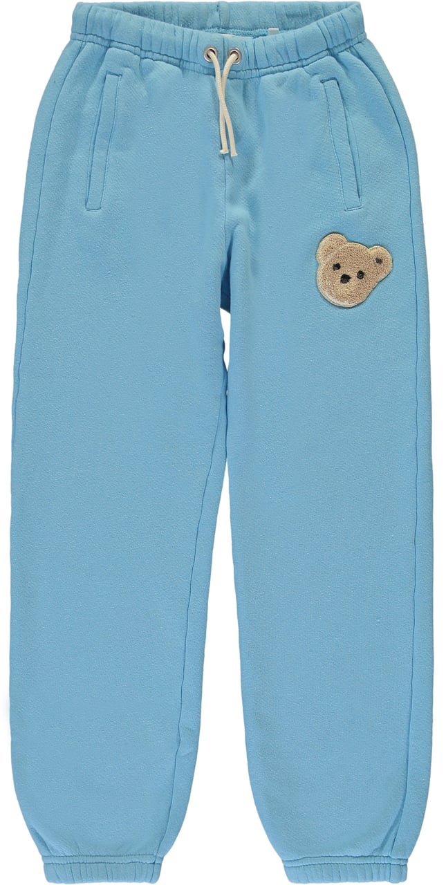 Palm Angels Patch detail sport trousers Blauw