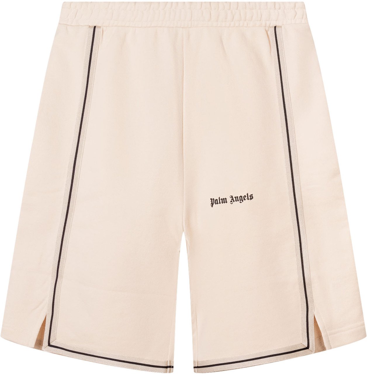 Palm Angels Shorts Sportivi con Bande Laterali Wit