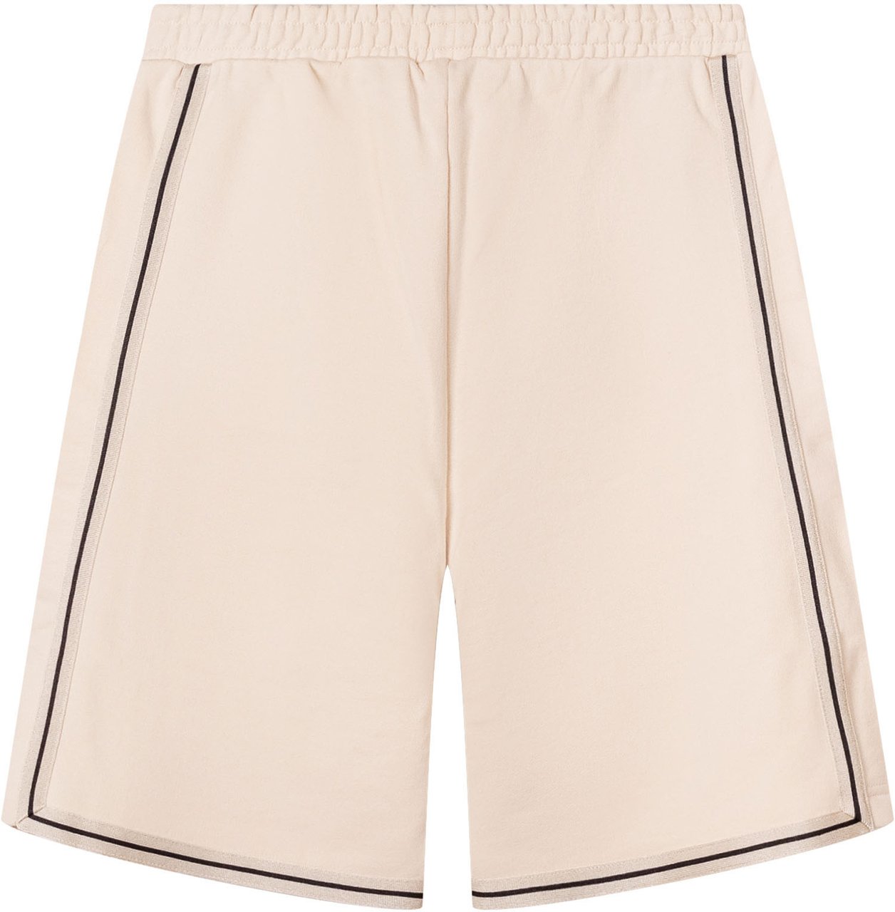 Palm Angels Shorts Sportivi con Bande Laterali Wit
