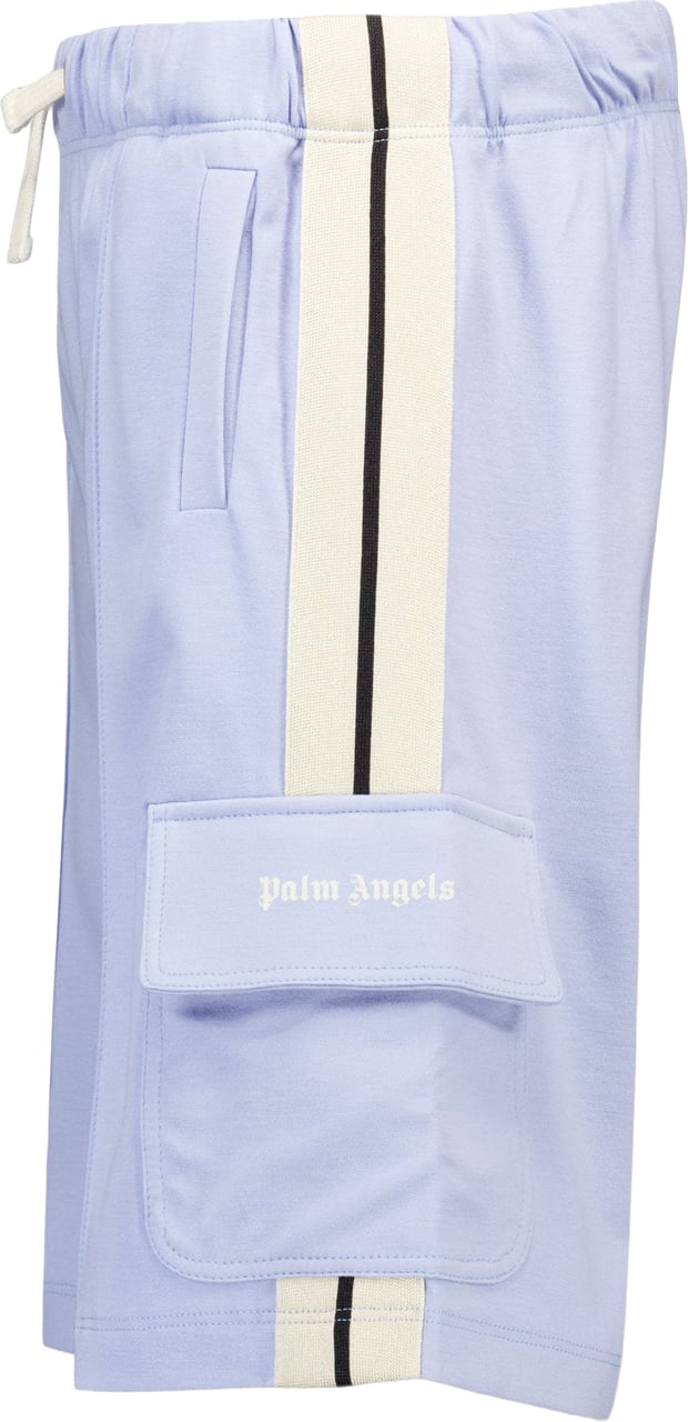 Palm Angels Kinder Jongens Shorts In Licht Blauw Blauw