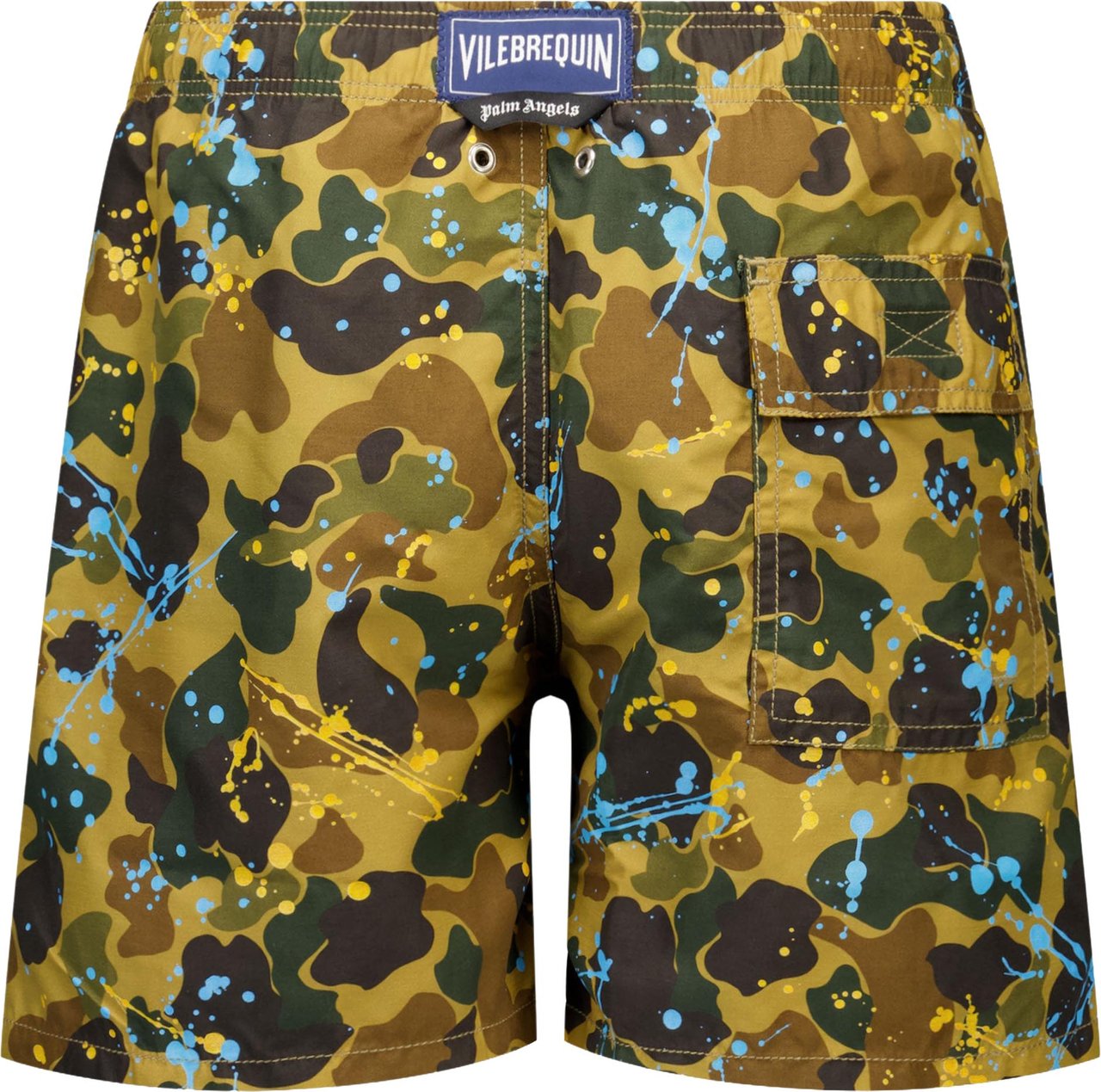 Palm Angels Baby Jongens Zwemkleding In Groen Groen