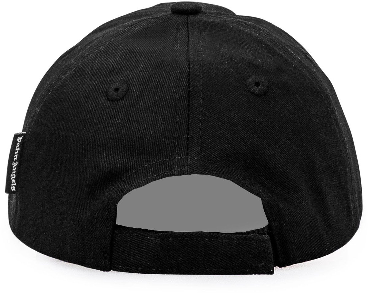 Palm Angels Cappello con Logo Zwart