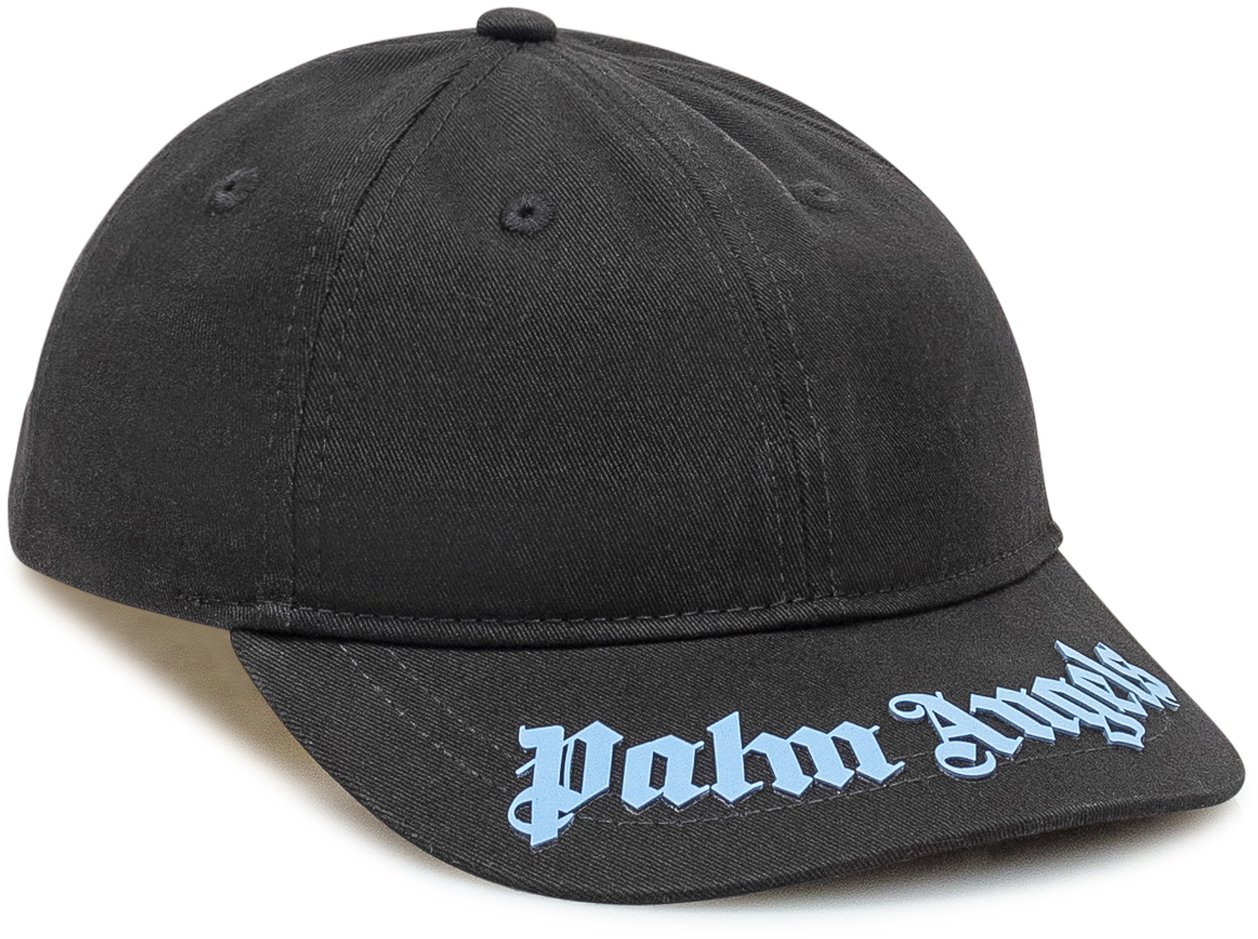 Palm Angels Palm Angels Kids Cappellino con Logo Zwart