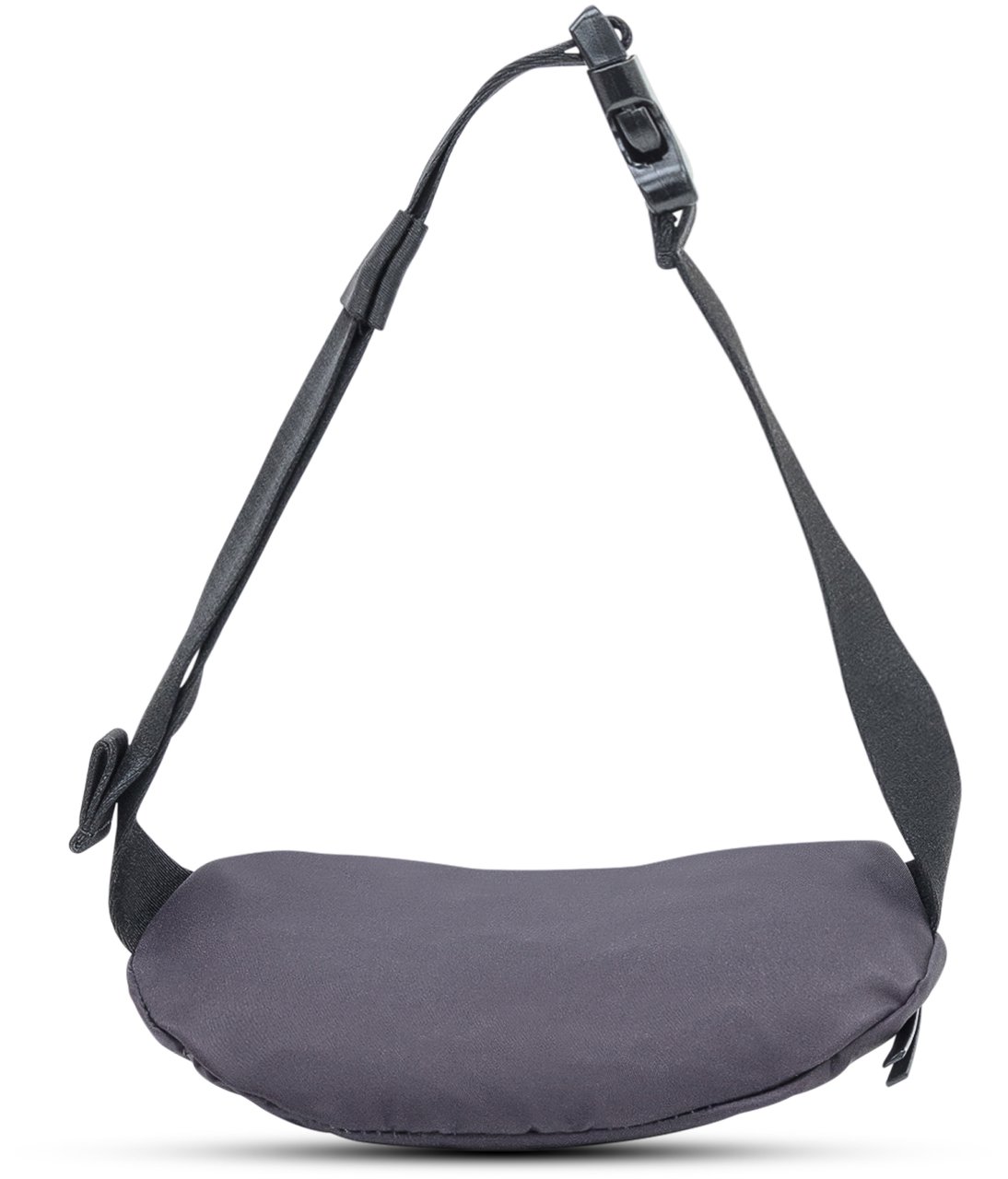 Palm Angels Palm Angels Marsupio Spray Logo Grigio Donkergrijs