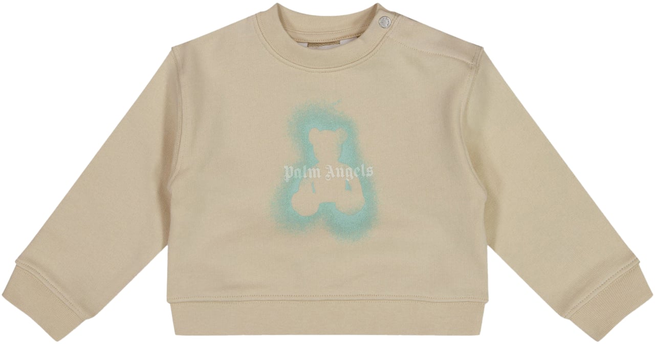 Palm Angels Baby Jongens Trui In Beige Beige
