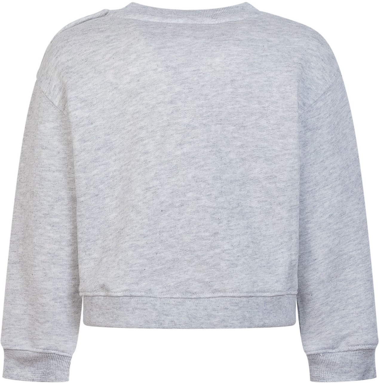 Palm Angels Felpa Girocollo Logo Curvo Lichtgrijs