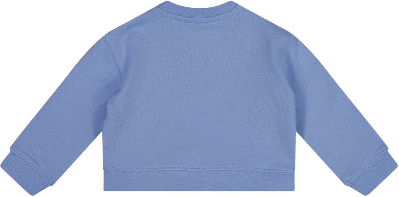 Palm Angels Baby Jongens Trui In Licht Blauw Blauw