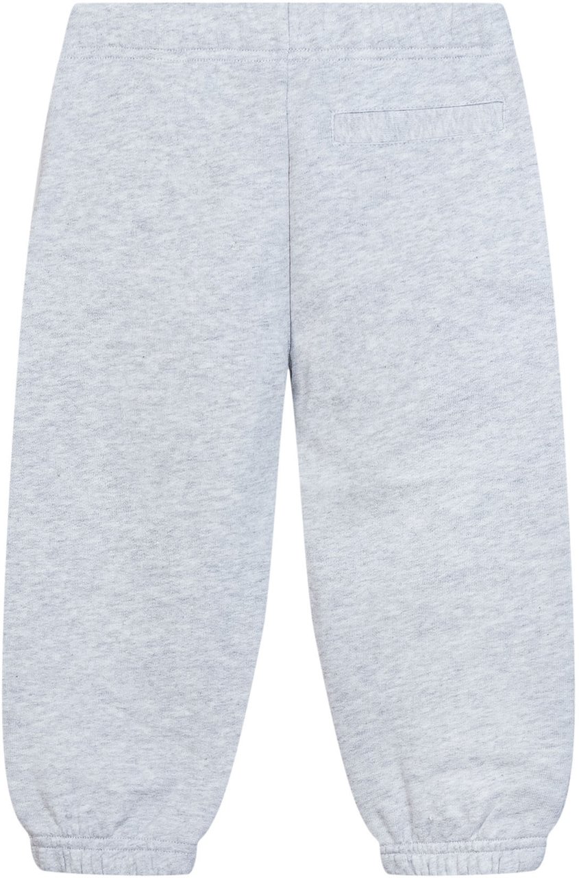 Palm Angels Pantalone Tuta con Stampa Logo Lichtgrijs