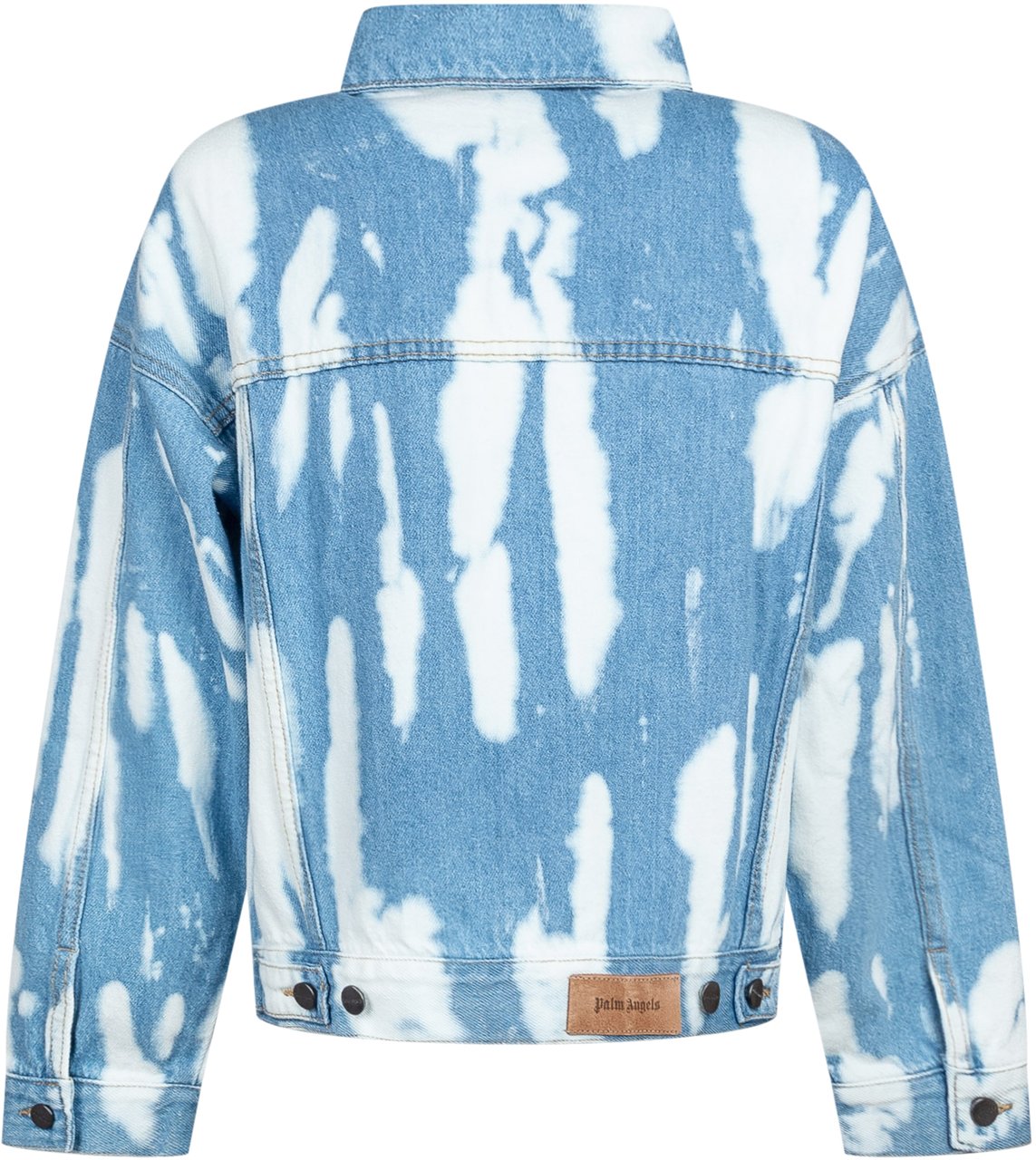 Palm Angels Giubbino Denim Blauw