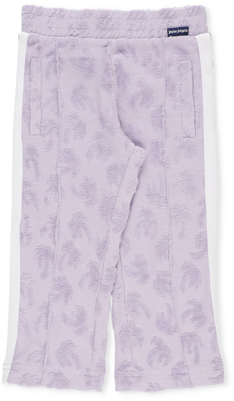 Palm Angels Trousers Purple Paars