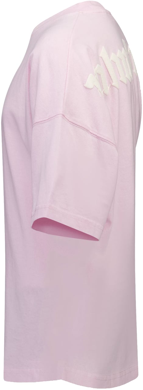 Palm Angels Palm Angels Kinder Meisjes T-Shirt In Licht Roze Roze