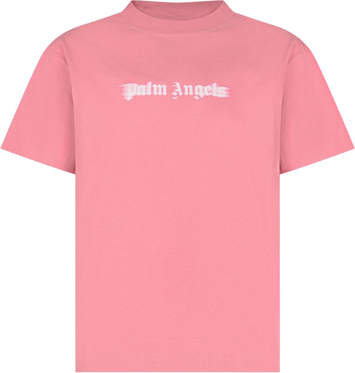 Palm Angels Palm Angels T-Shirt Logo Sfumato Rosa Roze