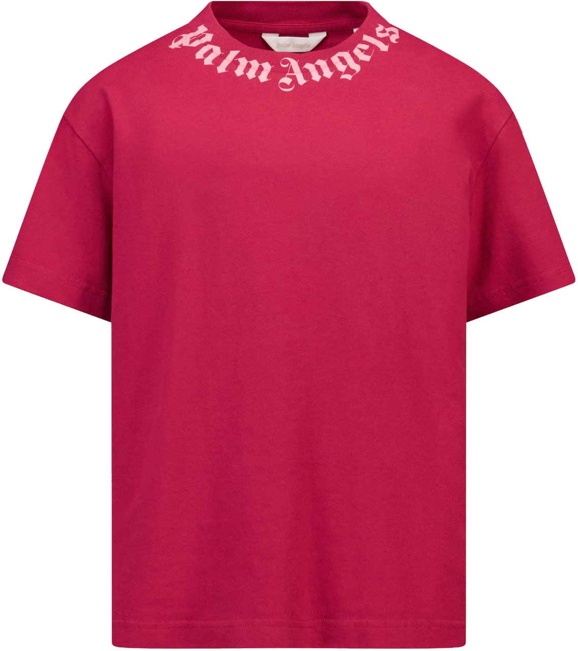 Palm Angels Palm Angels Kinder Meisjes T-Shirt In Bordeaux Rood