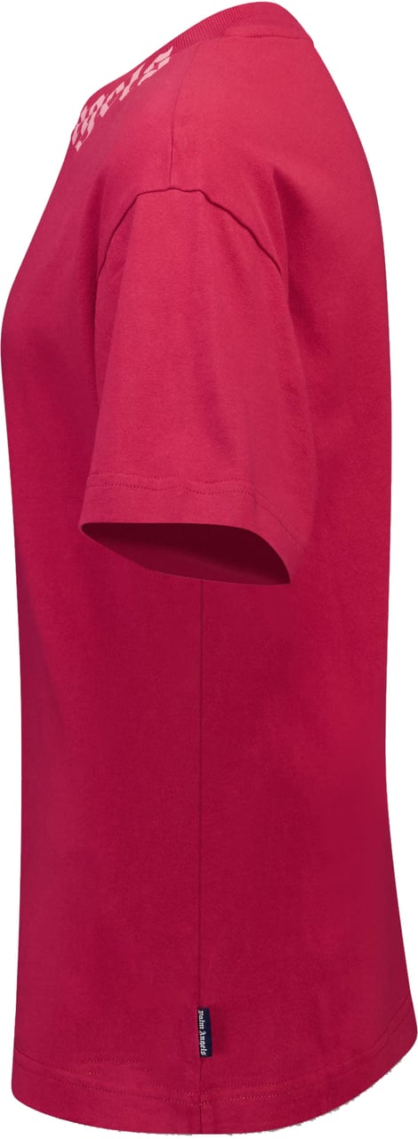 Palm Angels Palm Angels Kinder Meisjes T-Shirt In Bordeaux Rood
