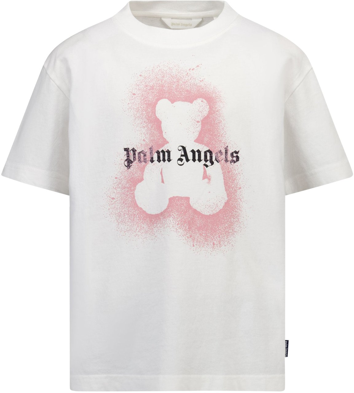 Palm Angels Palm Angels Kinder Meisjes T-Shirt In Off White Wit