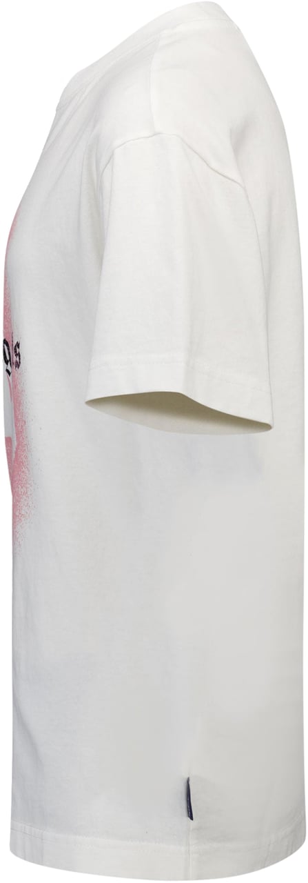 Palm Angels Palm Angels Kinder Meisjes T-Shirt In Off White Wit