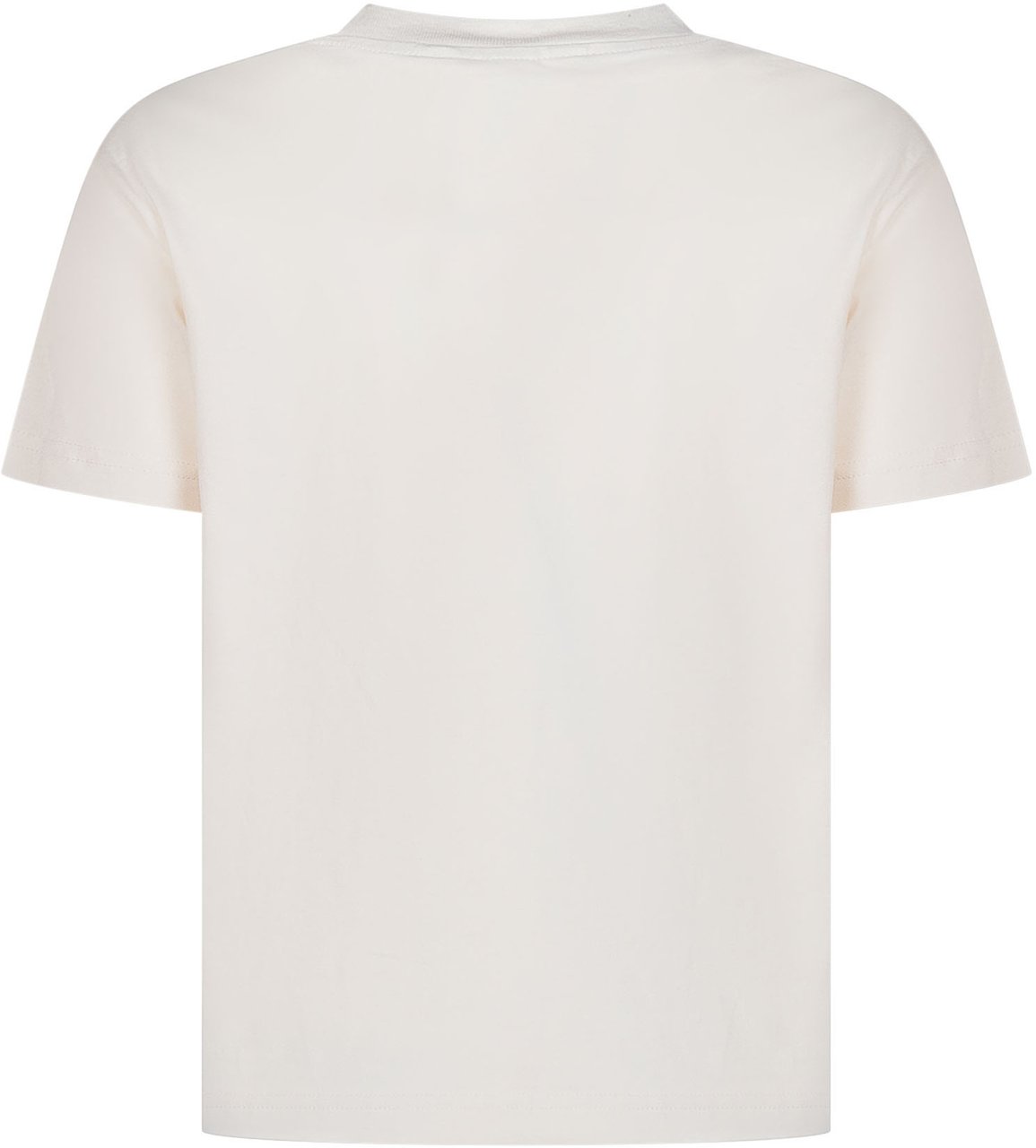 Palm Angels T-shirt con Logo Frontale Wit