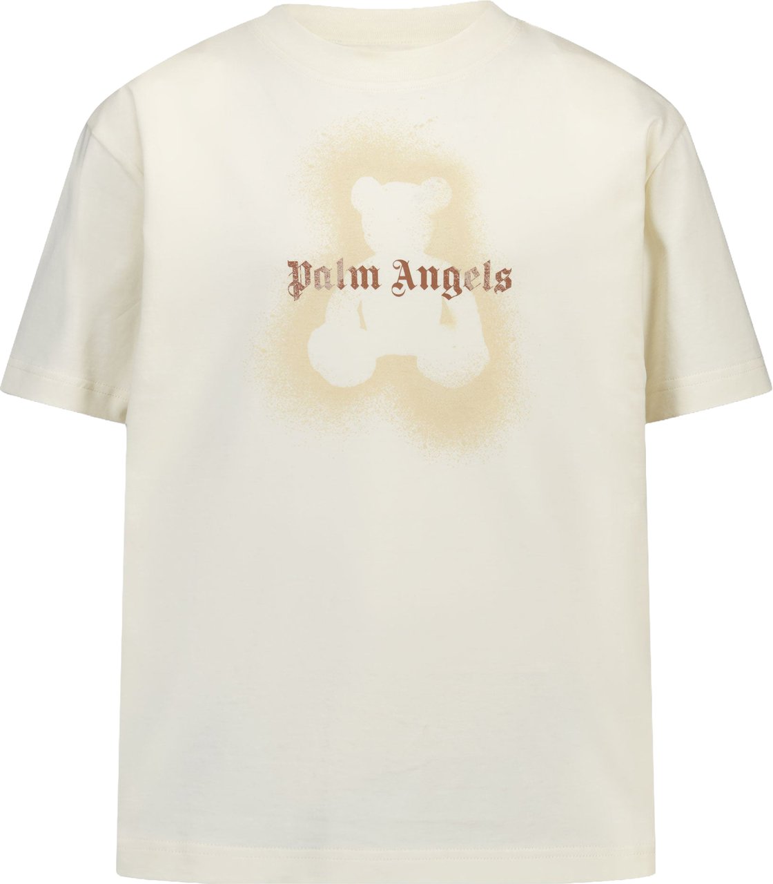 Palm Angels Kinder Meisjes T-Shirt In Off White Wit