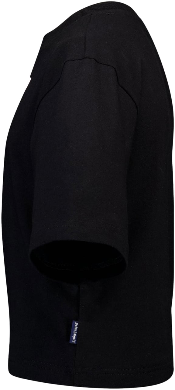 Palm Angels Palm Angels Kinder Meisjes T-Shirt In Zwart Zwart