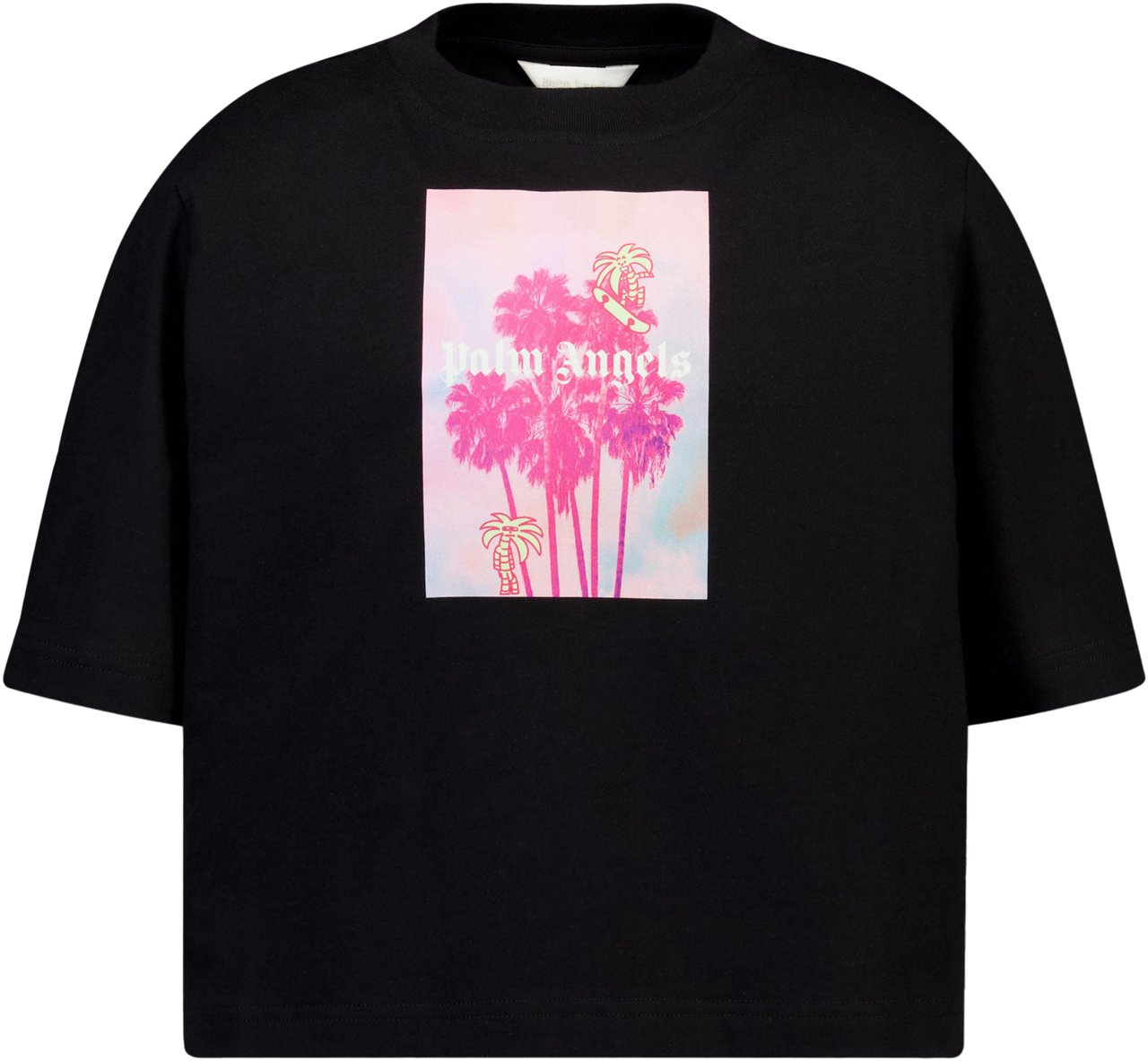 Palm Angels Palm Angels Kinder Meisjes T-Shirt In Zwart Zwart