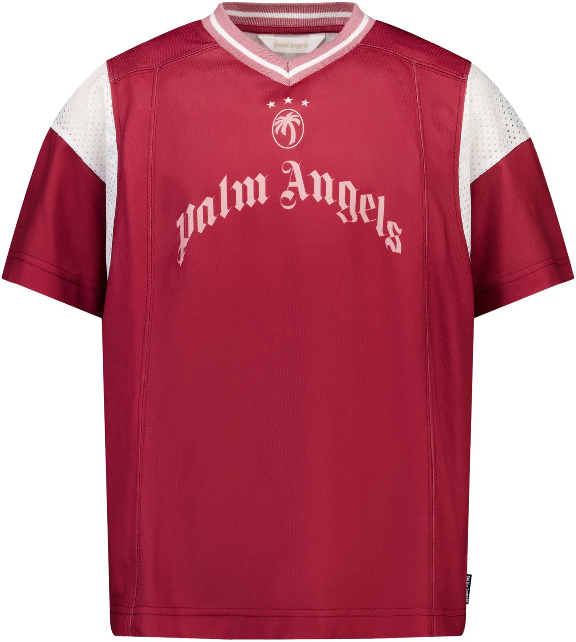 Palm Angels Palm Angels Kinder Meisjes T-Shirt In Bordeaux Rood
