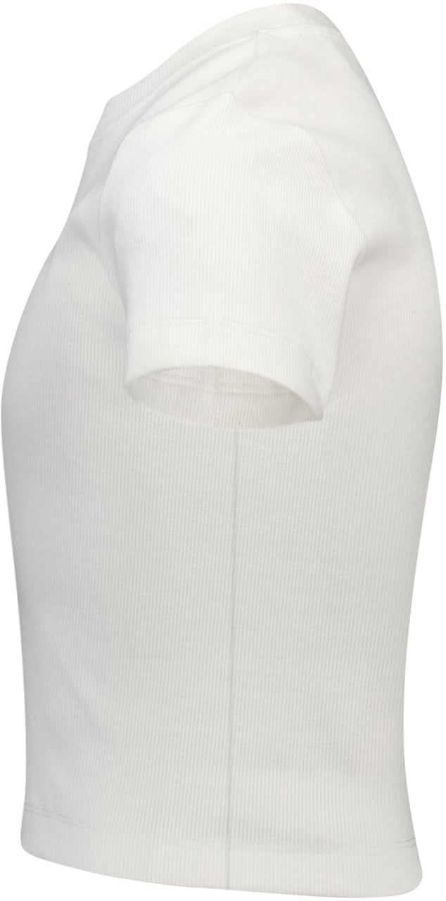 Palm Angels Palm Angels Kinder Meisjes T-Shirt In Off White Wit