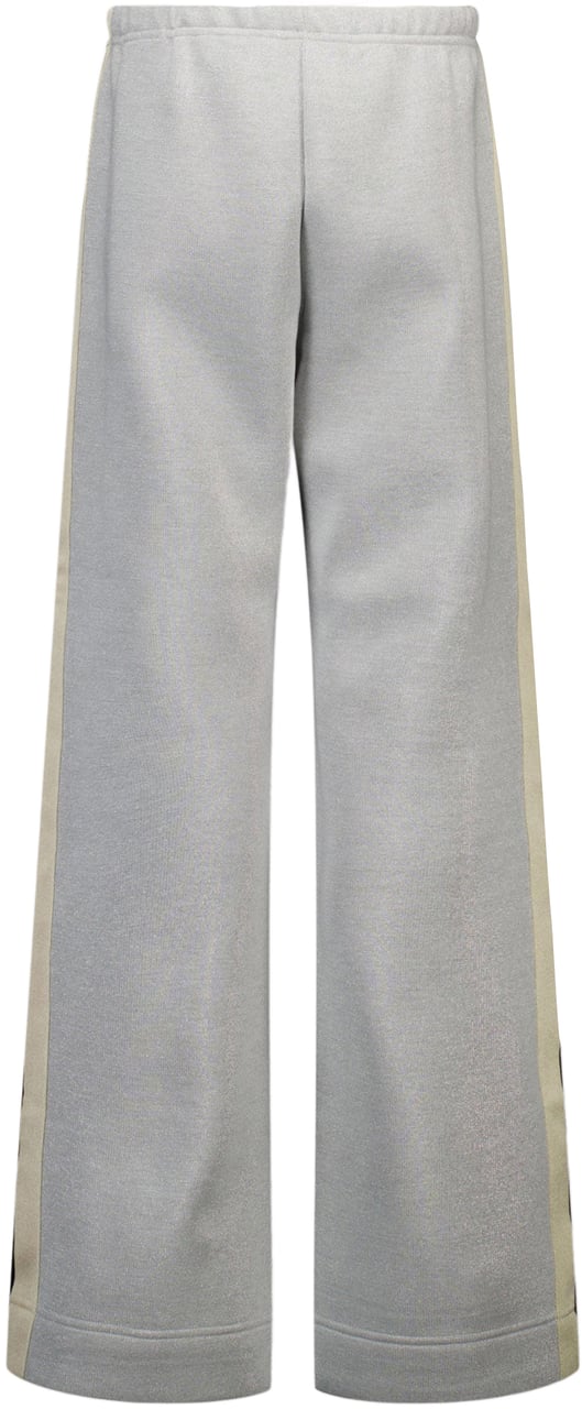 Palm Angels Palm Angels Kinder Meisjes Broek In Zilver Metallic