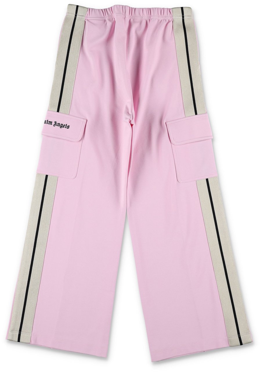 Palm Angels Kid - Cargo track pant Roze