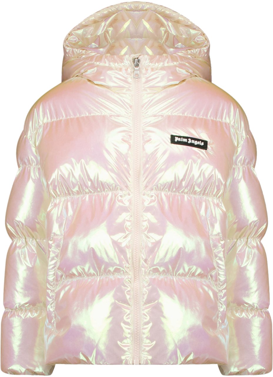 Palm Angels Palm Angels Kinder Meisjes Winterjas In Licht Roze Roze