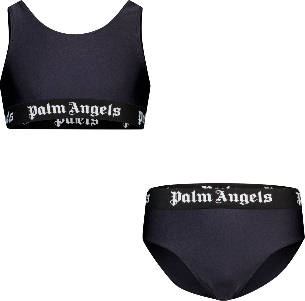 Palm Angels Palm Angels Kinder Meisjes Zwemkleding In Zwart Zwart