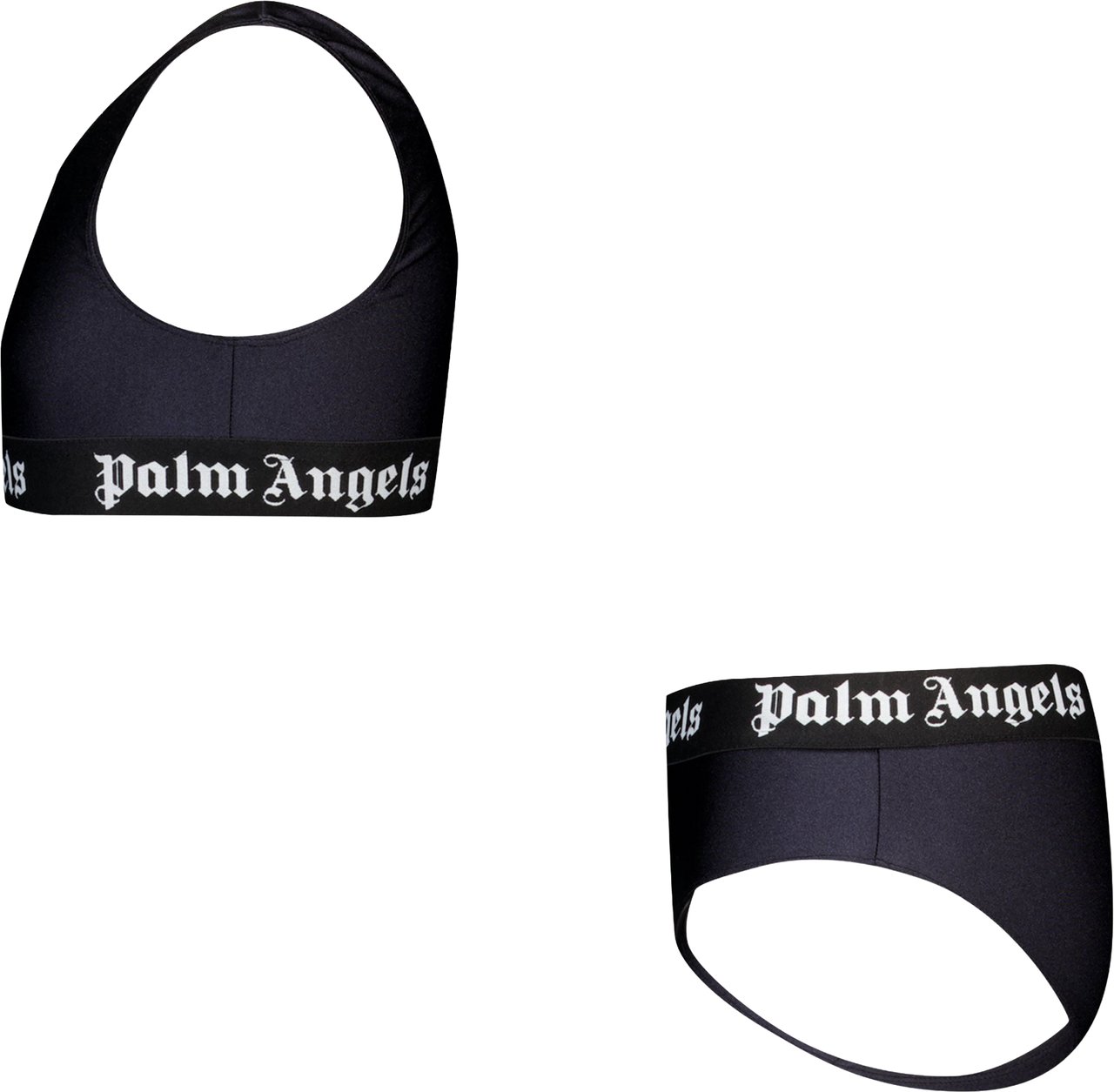 Palm Angels Palm Angels Kinder Meisjes Zwemkleding In Zwart Zwart