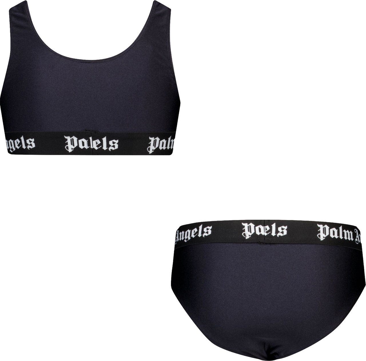 Palm Angels Palm Angels Kinder Meisjes Zwemkleding In Zwart Zwart